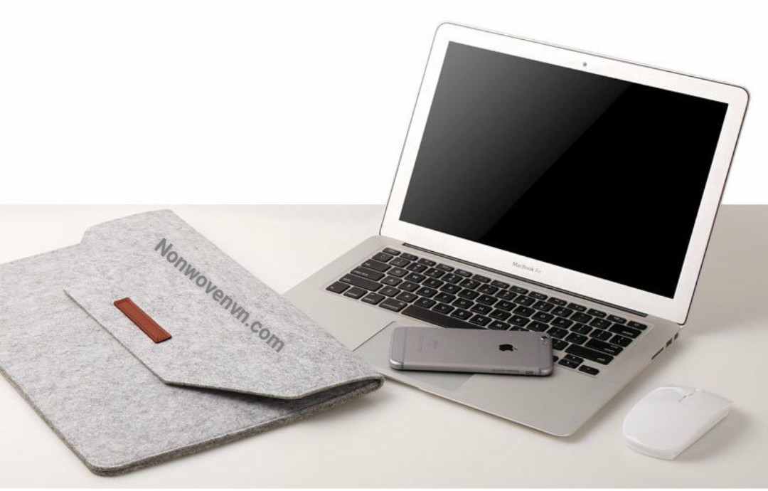 Túi vải nỉ đựng laptop Felt laptop case