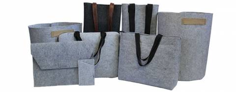 Túi vải xăm kim (Felt bag )